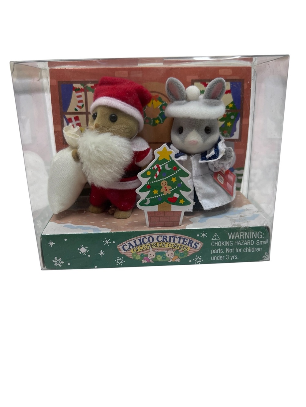 Calico Critters Cloverleaf Corners Christmas Figure Pack CC9347
